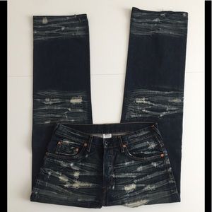 Vintage Torn Guess Jeans